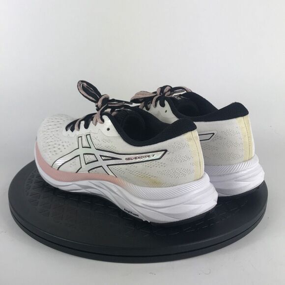 Asics Gel-Excite 7 White/Pink Athletic Running Shoes 1012A840 Women’s Size 7 - Picture 7 of 12